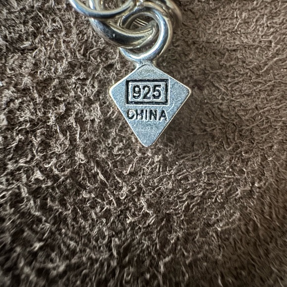 SILPADA Sterling Silver STILL SHINING Hammered Circle Disc Necklace N1984 EUC - Picture 4 of 4